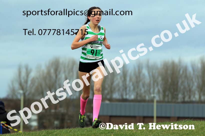 Girls under-15s 2022 NEHL Sherman Cup/Davison Shield, Temple Oark, South Shields. Photo: David T. Hewitson/Sports for All Pics